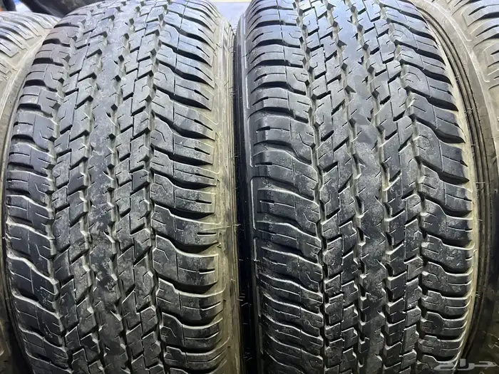 كفرات دنلوب وكاله برادو وفرشنال مقاس 265 65 17 3