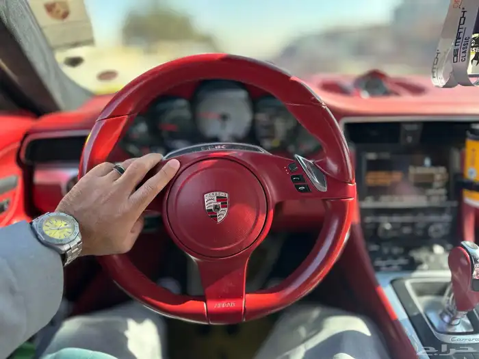 طارة بورش دركسون 2012 للبيع مع الايرباج 6