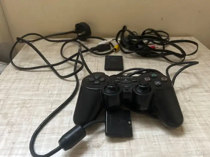 بلايستيشن 2 نوع سليم شغال وامورة تمام و جديد ماجاه شيء 3