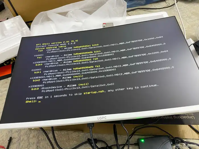 شاشة ألعاب من نوع LGPC 5