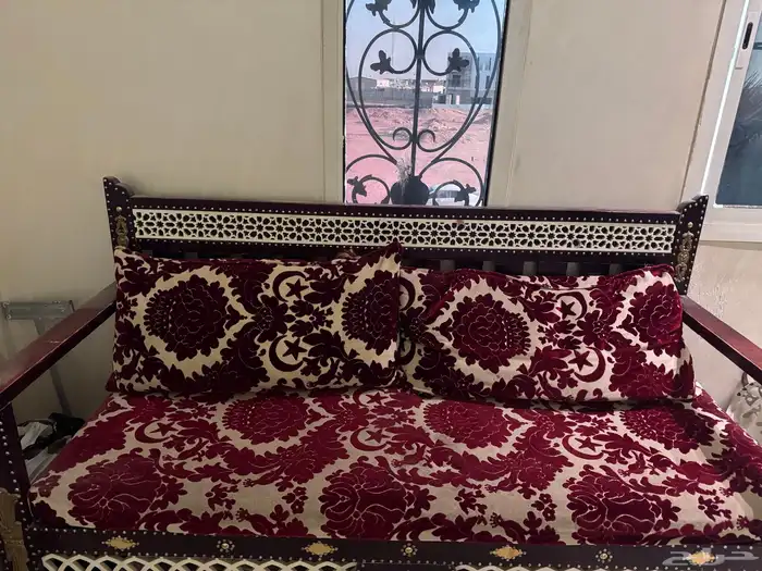 كنب خشب تراثي 0