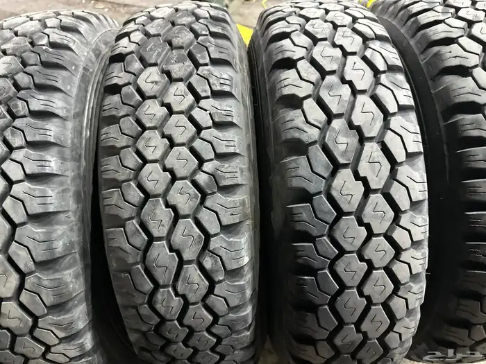 كفرات دنلوب ابو لبنه وكاله مع جنوط ديازل صيني مقاس 16 جيب 12