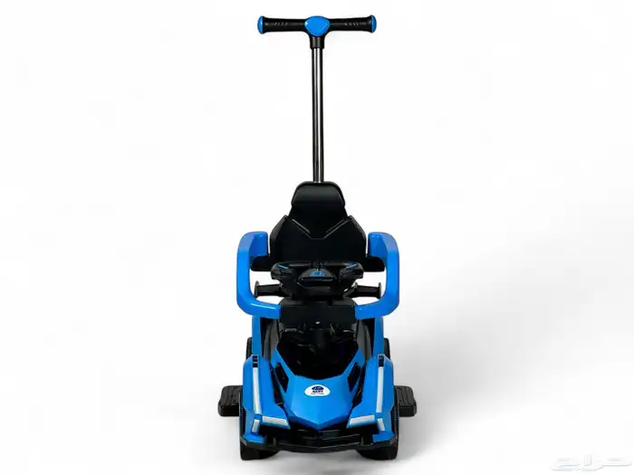 سيارة اطفال دف عصا تصميم رياضي مميز - سياره اطفال بموسيقى 3