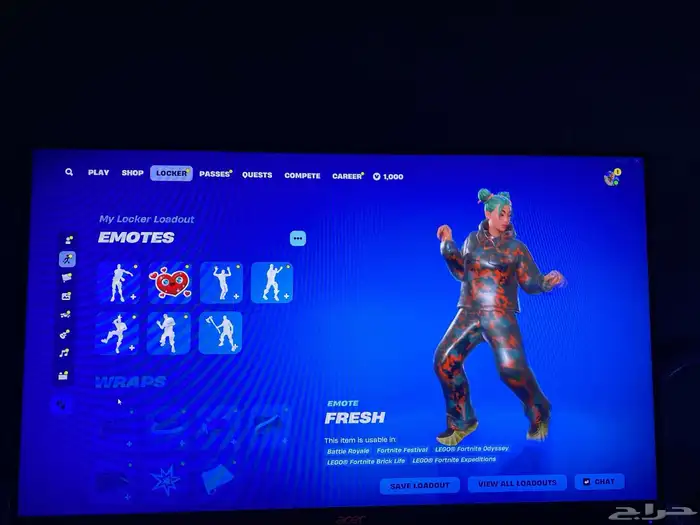 للبيع حساب فورت نايت نادر جد ا 25