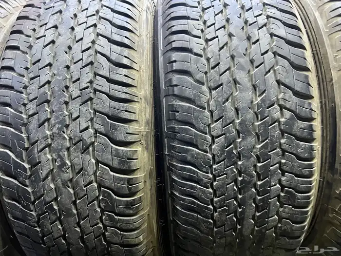 كفرات دنلوب وكاله برادو وفرشنال مقاس 265 65 17 0