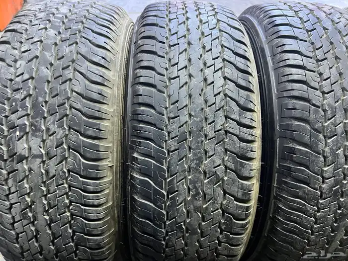 كفرات دنلوب وكاله برادو وفرشنال مقاس 265 65 17 36