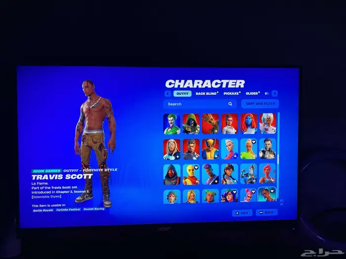 للبيع حساب فورت نايت نادر جد ا 16