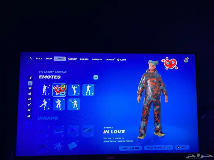 للبيع حساب فورت نايت نادر جد ا 24