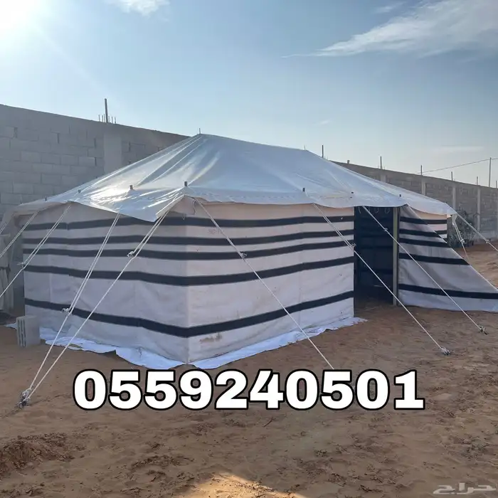 بيوت شعر - بيت شعر ابيض تركي بجودة عالية - خيام شعر 20