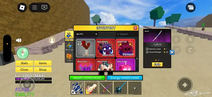 حساب بلوكس قوي 19