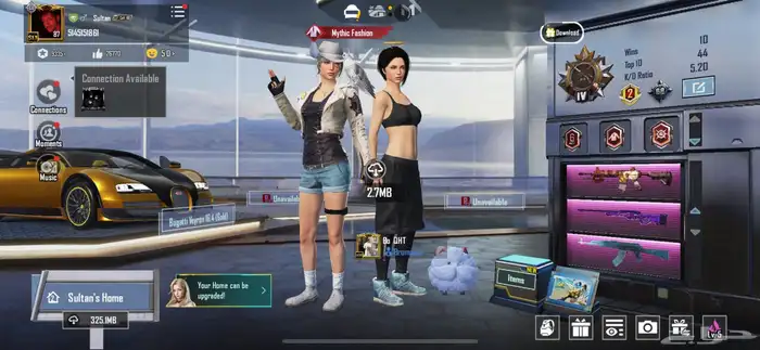 حساب ببجي لفل 87 للبيع 1