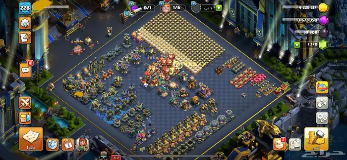 حساب كلاش اوف كلانس 4