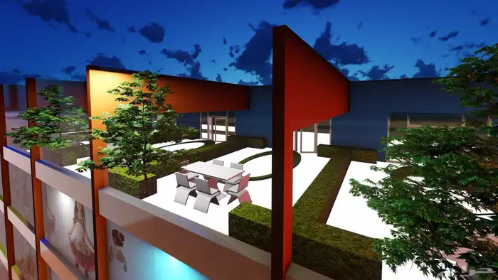 مهندس معماري محترف بتصميم المخططات والواجهات ثلاثيه الابعاد 39
