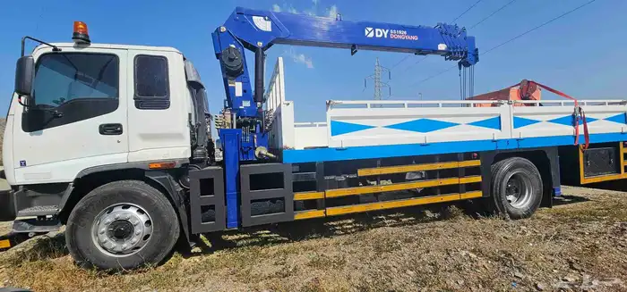 كرين 8طن سطحه حموله 8 طن رفع 24 متر 1