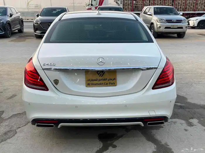 للبيع مرسيدس 2016 قطري S400 زرار واحد 4