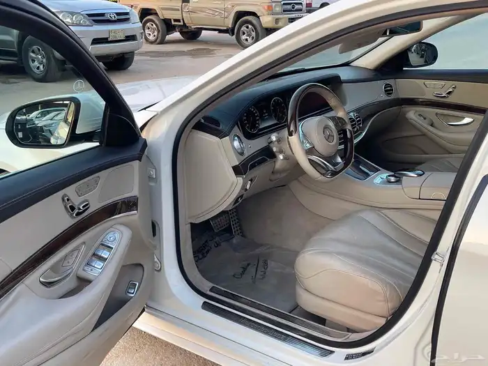 للبيع مرسيدس 2016 قطري S400 زرار واحد 6