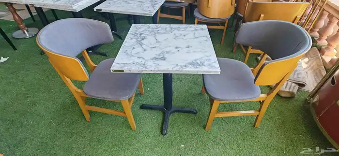 كراسي وطاولات فاخرة لمحلات الكوفي والشاي 17