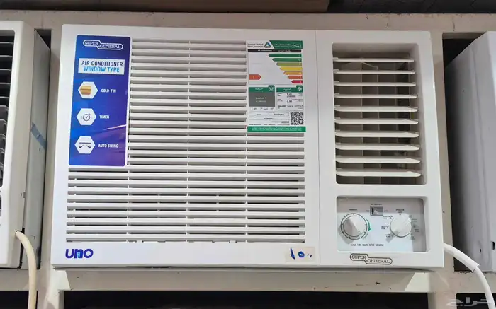 مكيف شباك سوبر جنرال 18 الف وحده ب 1099 ريال 0