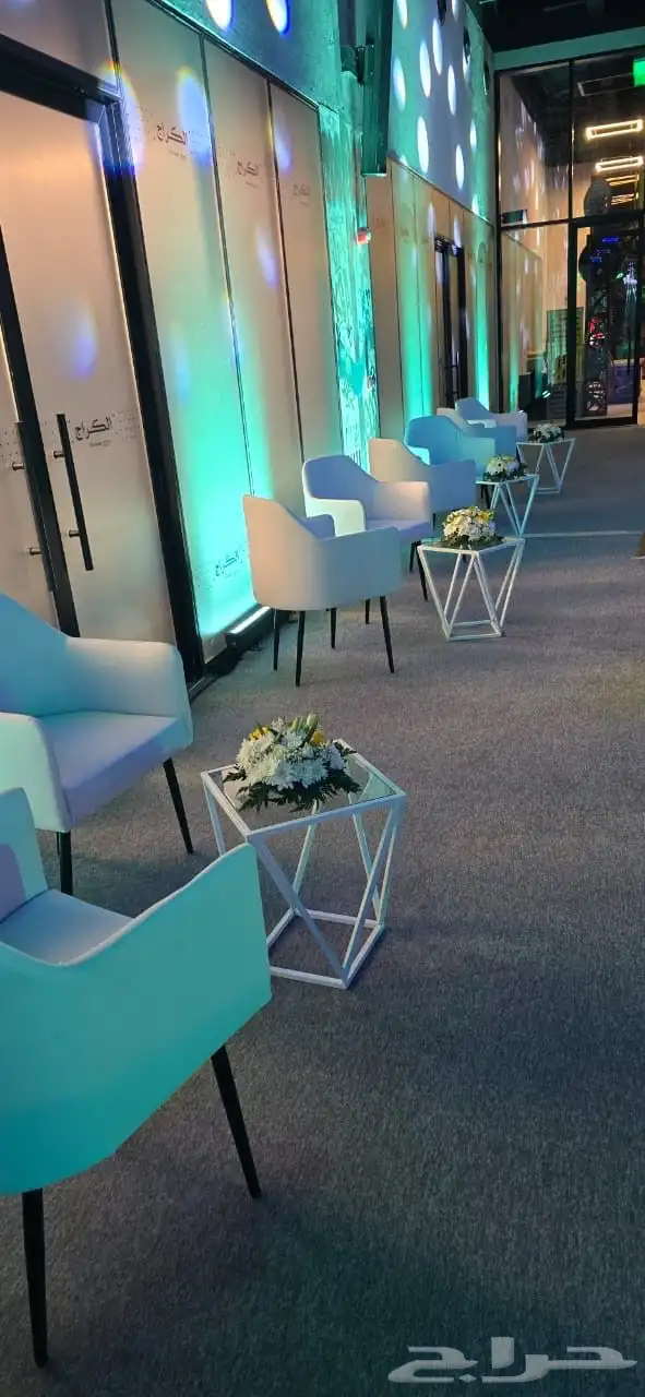 ايجار شاشات كنب ستاير طاولات طعام دفايات مكيفات تجهيز الحفل 11