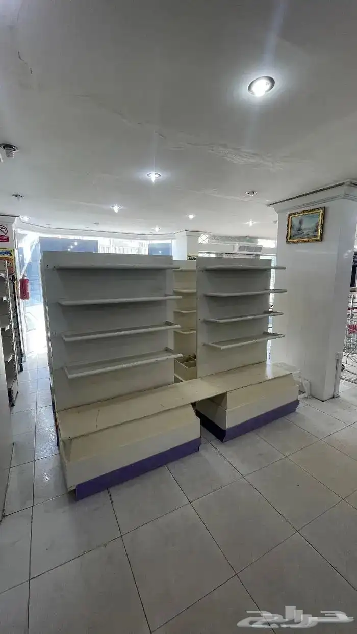 للبيع ارفف ( لاصحاب البقالات والمستودعات ) 0