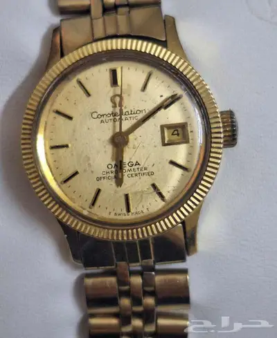 للبيع ساعة OMEGA Constellation أصلية   أوتوماتيك index