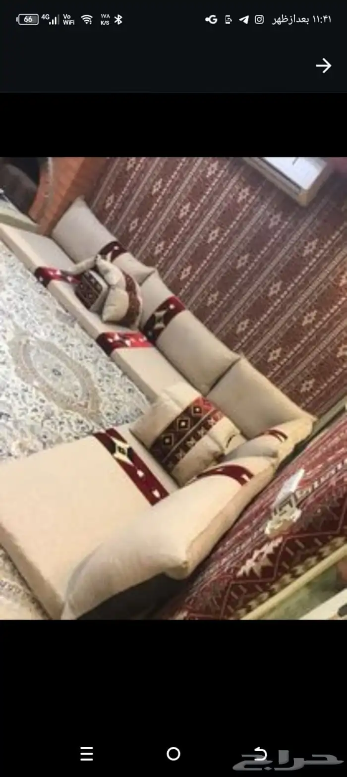 جلسات خارجي استراحات حوش طقم سبع انفار 19
