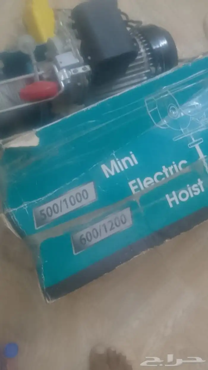 ونش بطحه جديد بكرتونه مع ملحقاته . الملحقات مستعمله 8