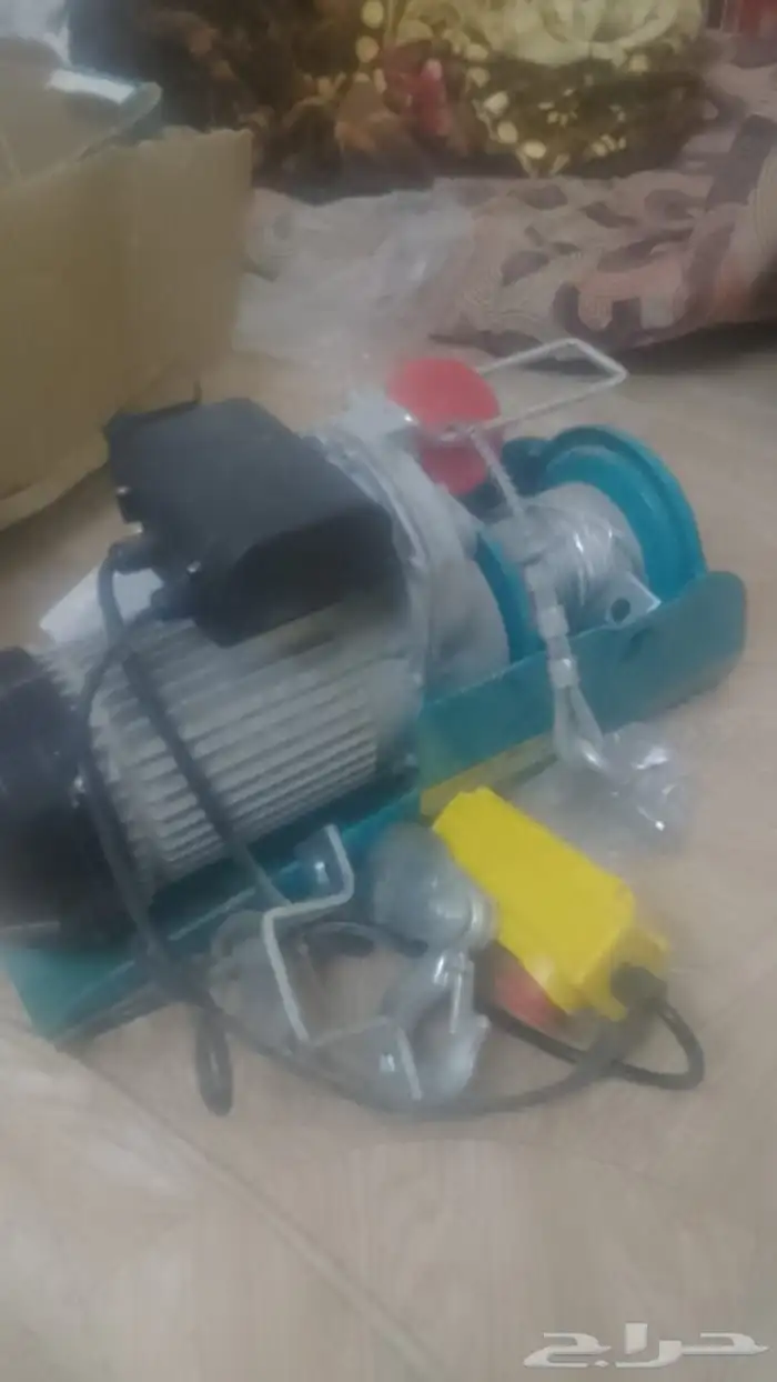 ونش بطحه جديد بكرتونه مع ملحقاته . الملحقات مستعمله 4