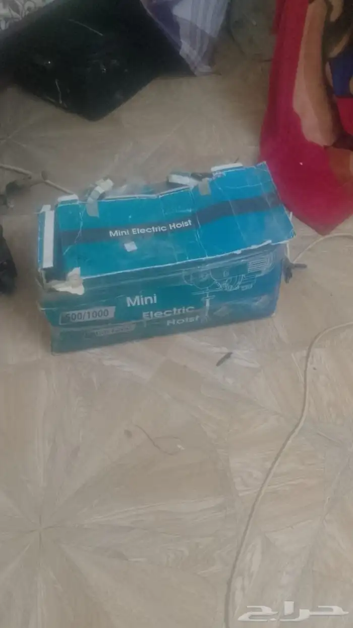 ونش بطحه جديد بكرتونه مع ملحقاته . الملحقات مستعمله 2