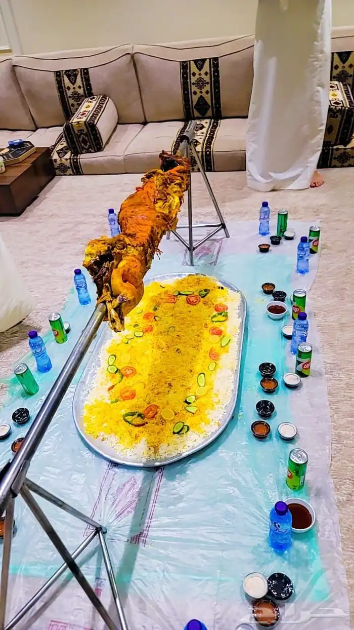 خروف مشوي على الجمر 0