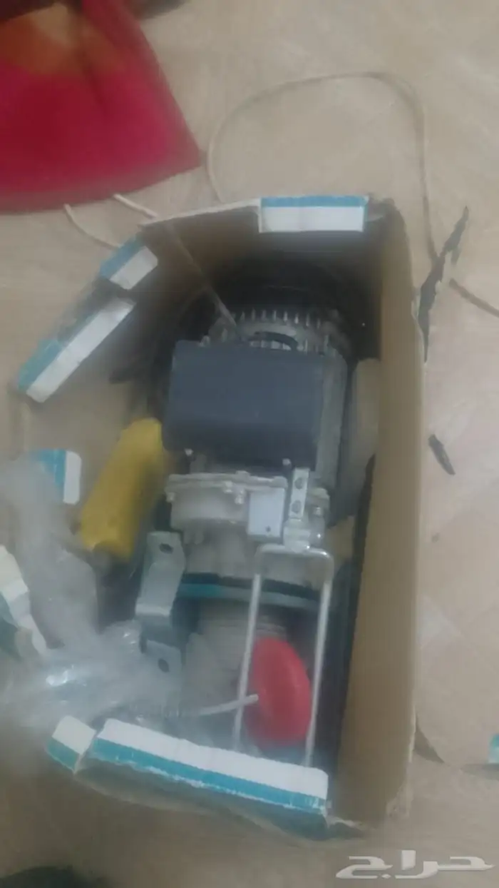 ونش بطحه جديد بكرتونه مع ملحقاته . الملحقات مستعمله 5