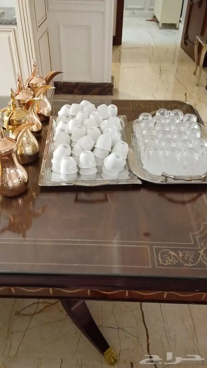 حفلات ومناسبات تقديم ضيافه صبابين وقهوجيين تاجير كراسي طاولا 10