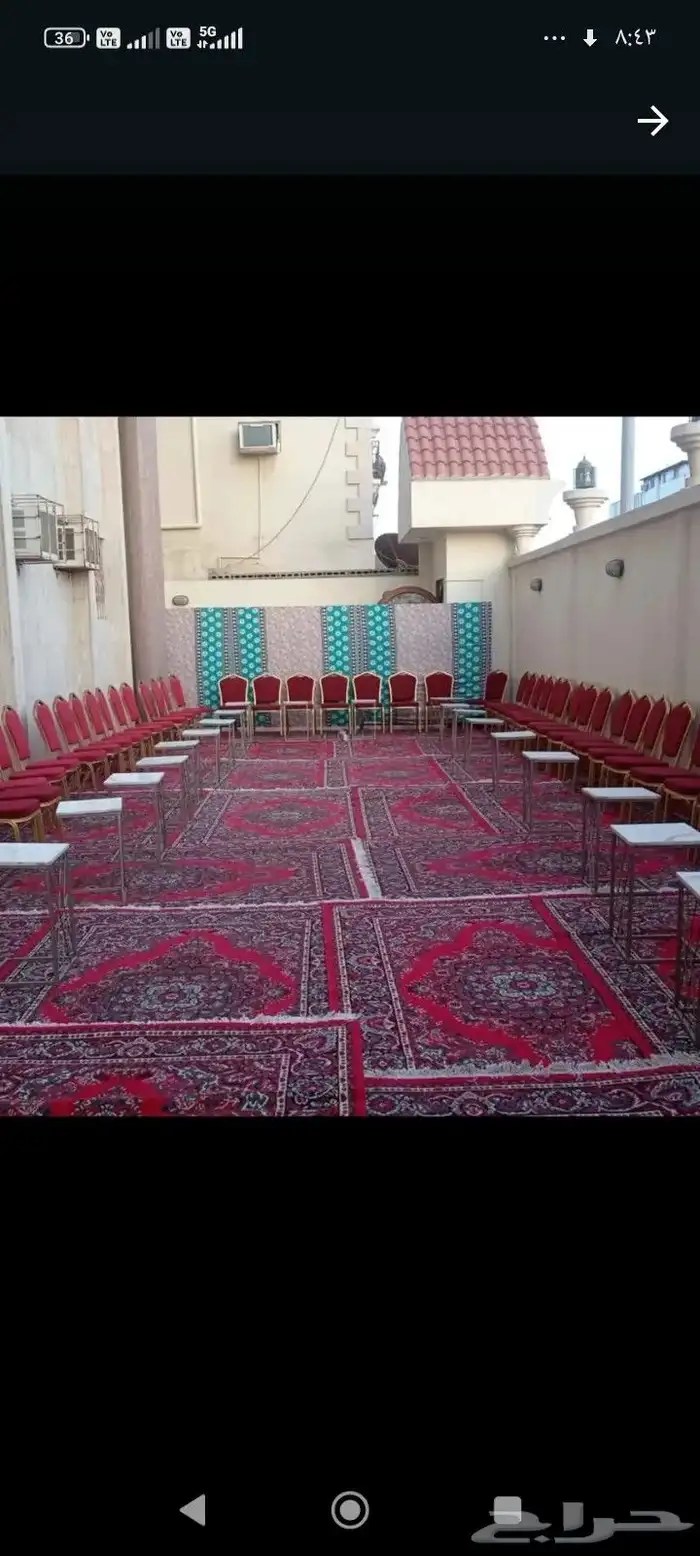 محل تاجير خيام كرسي طولات قهوجين صبابين صبابات 5