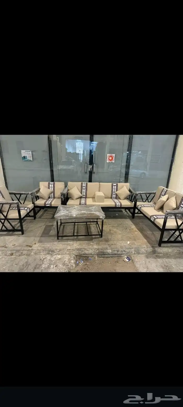 جلسات خارجي استراحات حوش طقم سبع انفار 6