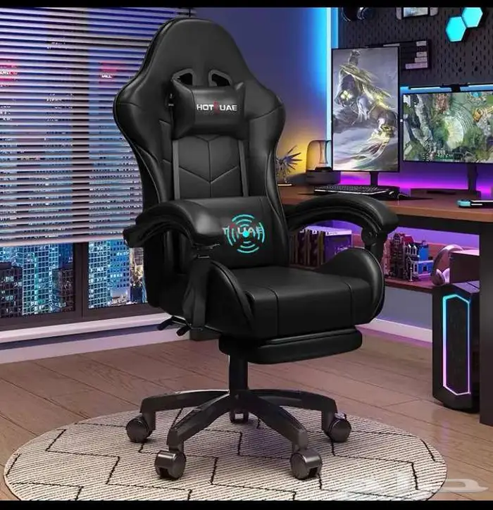 كرسي مكتبي والعاب إرغونومي قابل لتعديل الارتفاع 9