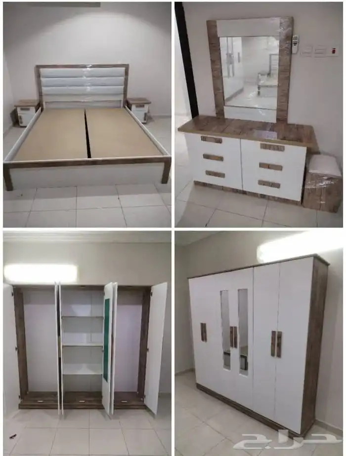 لدينا غرف نوم جديده جميع المقاسات بافضل الاسعار ولدينا مراتب 0