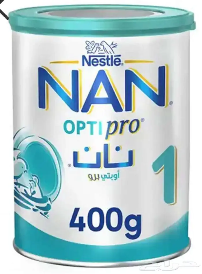 حليب أطفال نان رقم 1 حجم 400 جرام 0