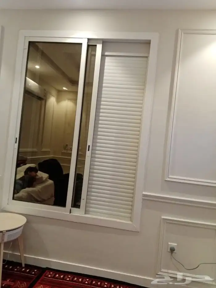 نوافذ شتر. نوافذ الومنيوم دبل جلاس. 0