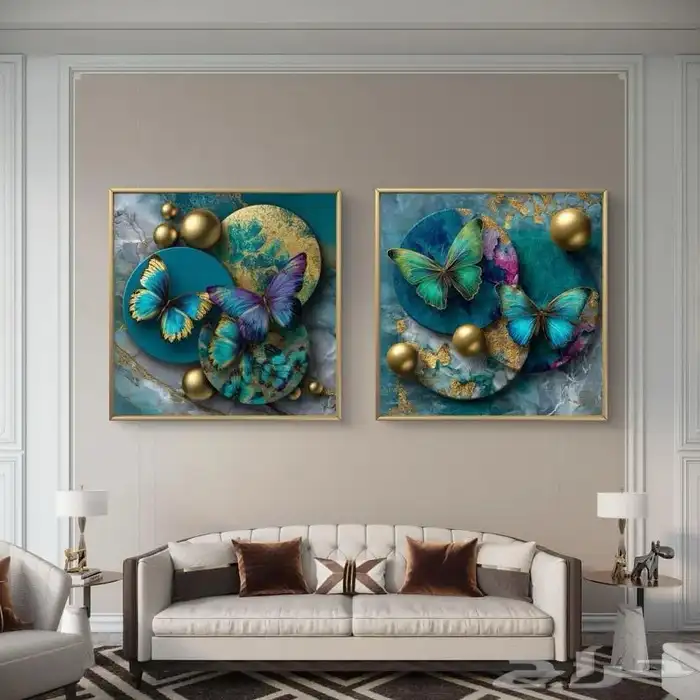 لوحات كانفس لوحات جدارية لوحات فنية 12