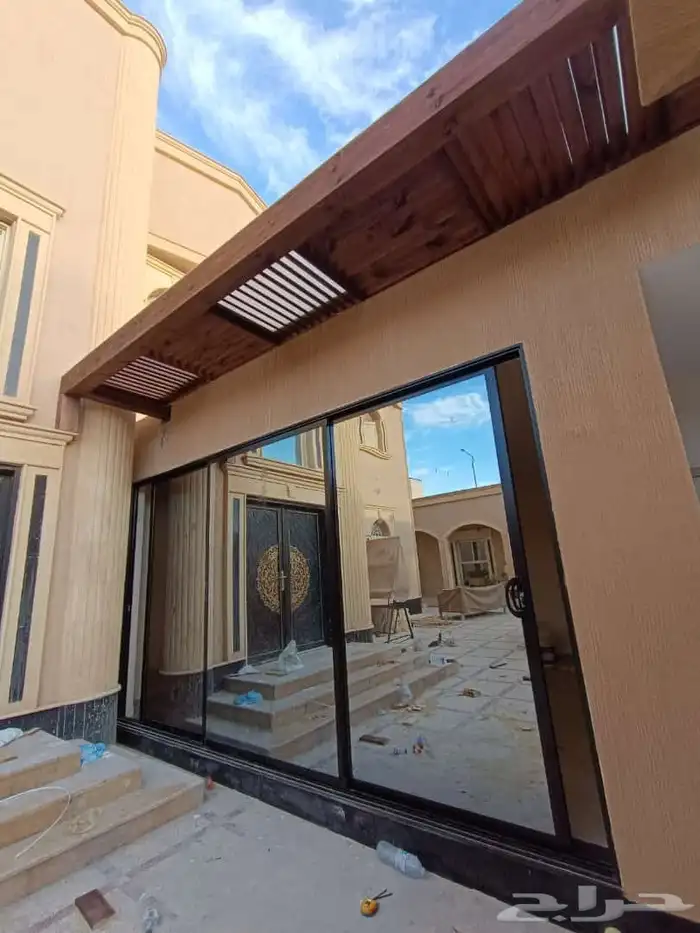 مظلات خشبيه شرائح مظلات سيارات 5