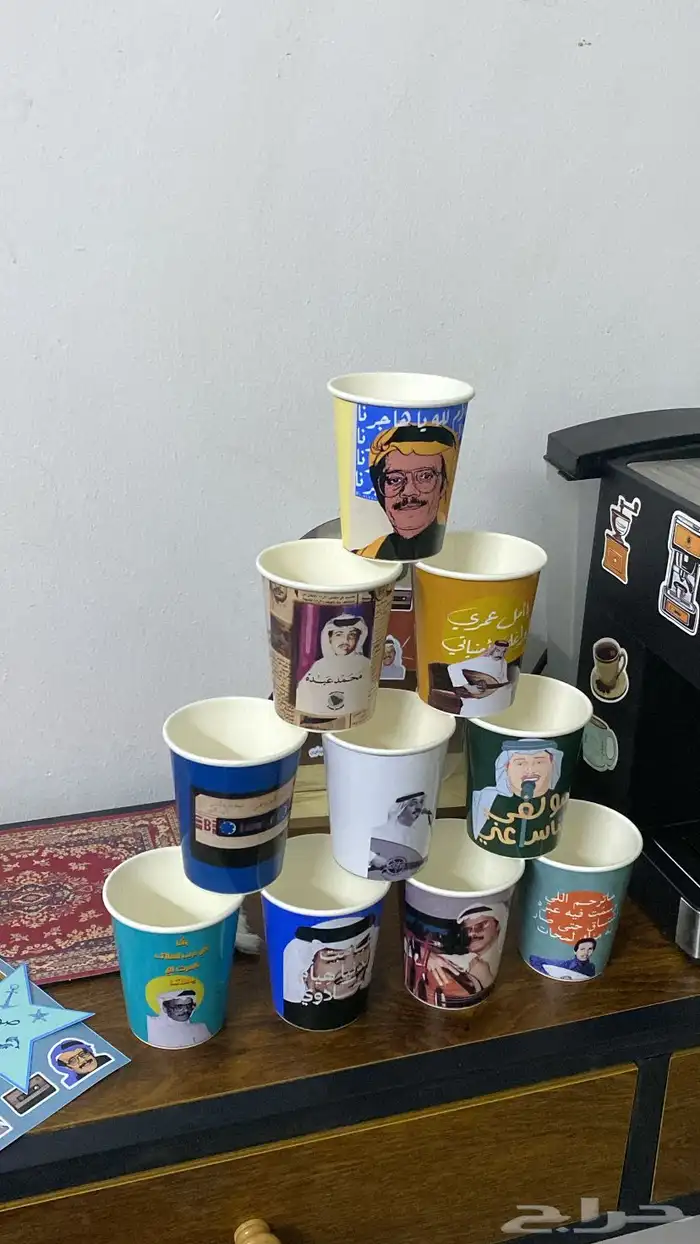 اكواب ورقيه وستكير شيت 4