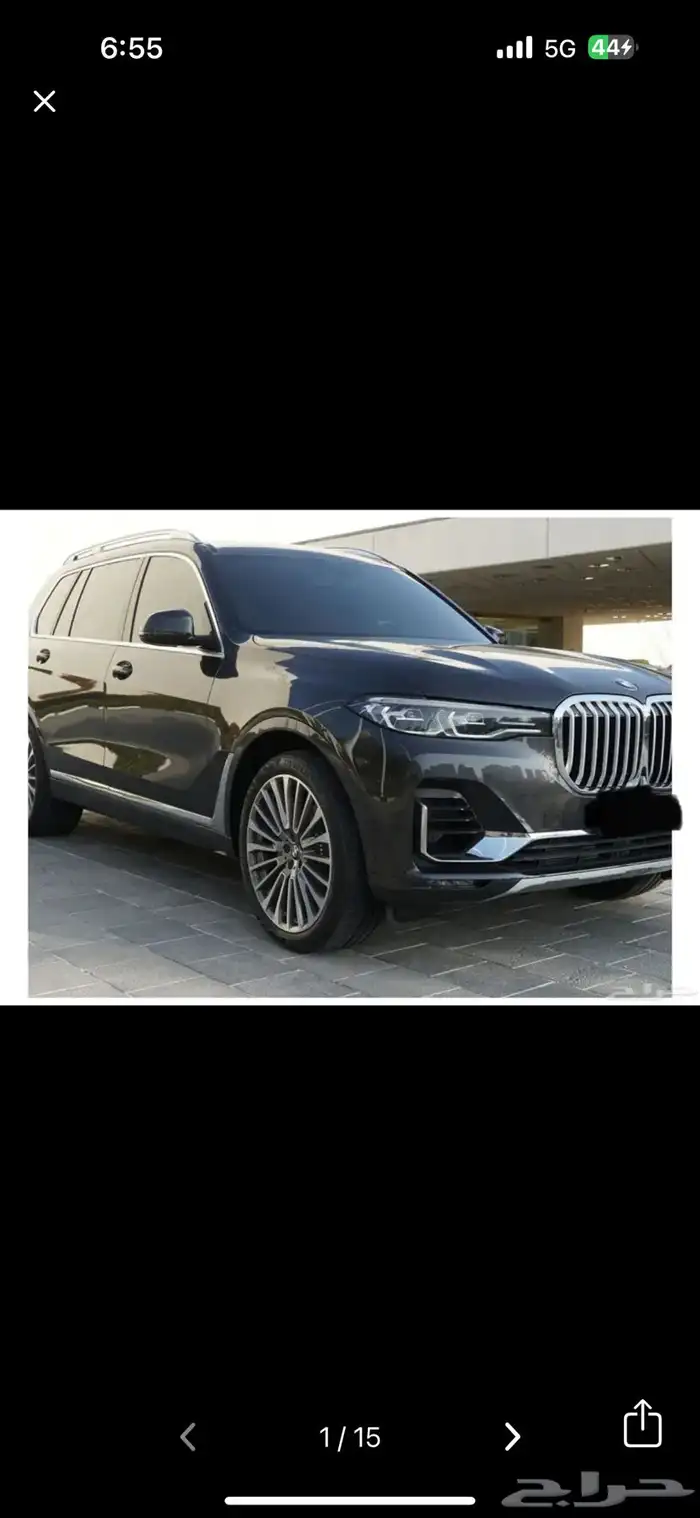 جيب عائلي BMW-X7 بحالة ممتازة موديل 2021 ممشى قليل 0