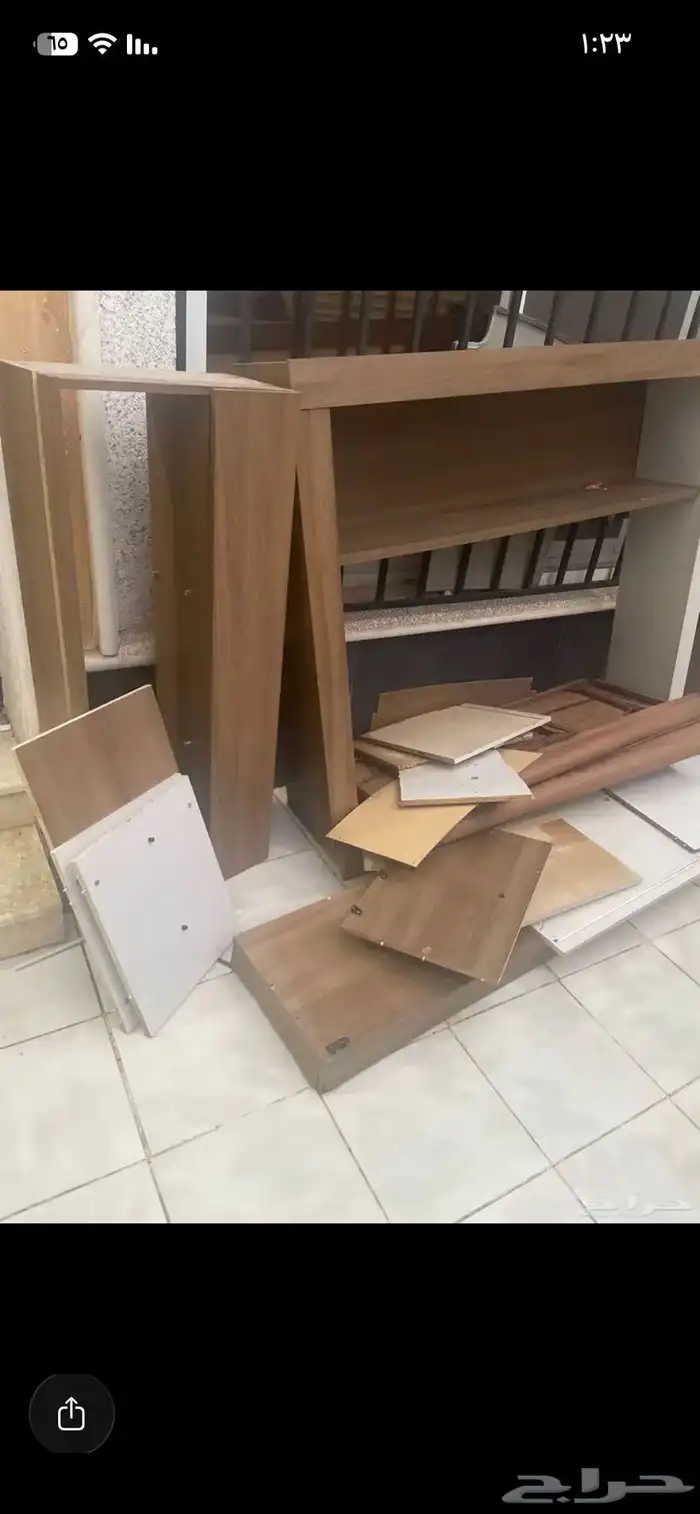 مكتبة خشبيه تركيه 0