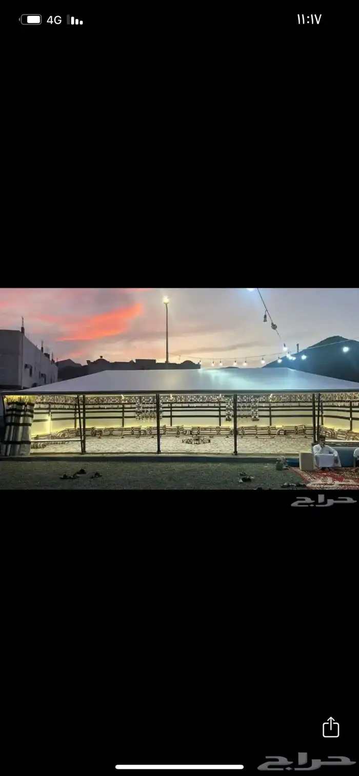 بيوت شعر ملكية بدون اطناب ضد الماء 0