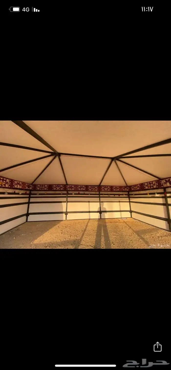 بيوت شعر ملكية بدون اطناب ضد الماء 1