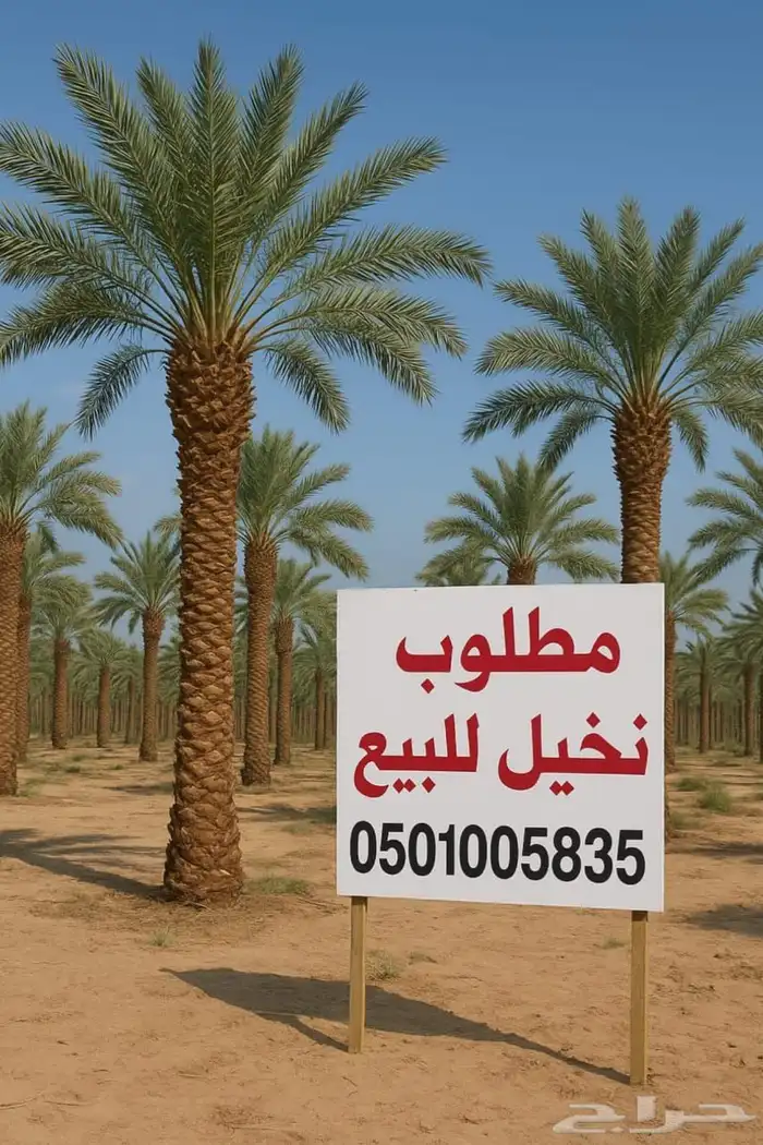 نشتري نخيل من 3 متر وفوق 0