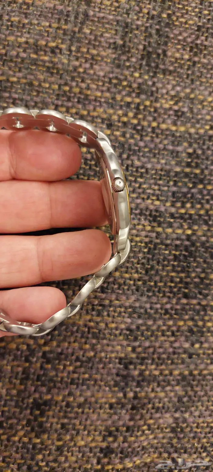ساعة جديدة فخمة نوع فندي Fendi ذهب و ستيل نسائية سويسرية 2