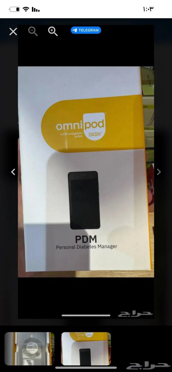 مضخة السكري omnipod dash جديدة 1