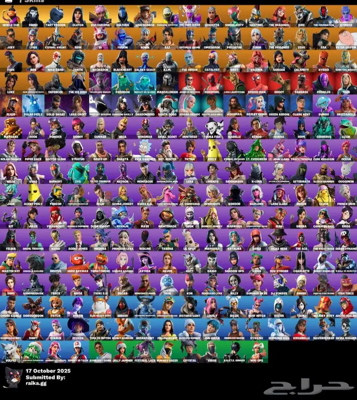 حساب فورت عرق اساسي 9