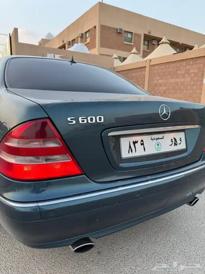 الإصدار الأخير مرسيدس S600 V12 تنفس طبيعي ممشى قليل index
